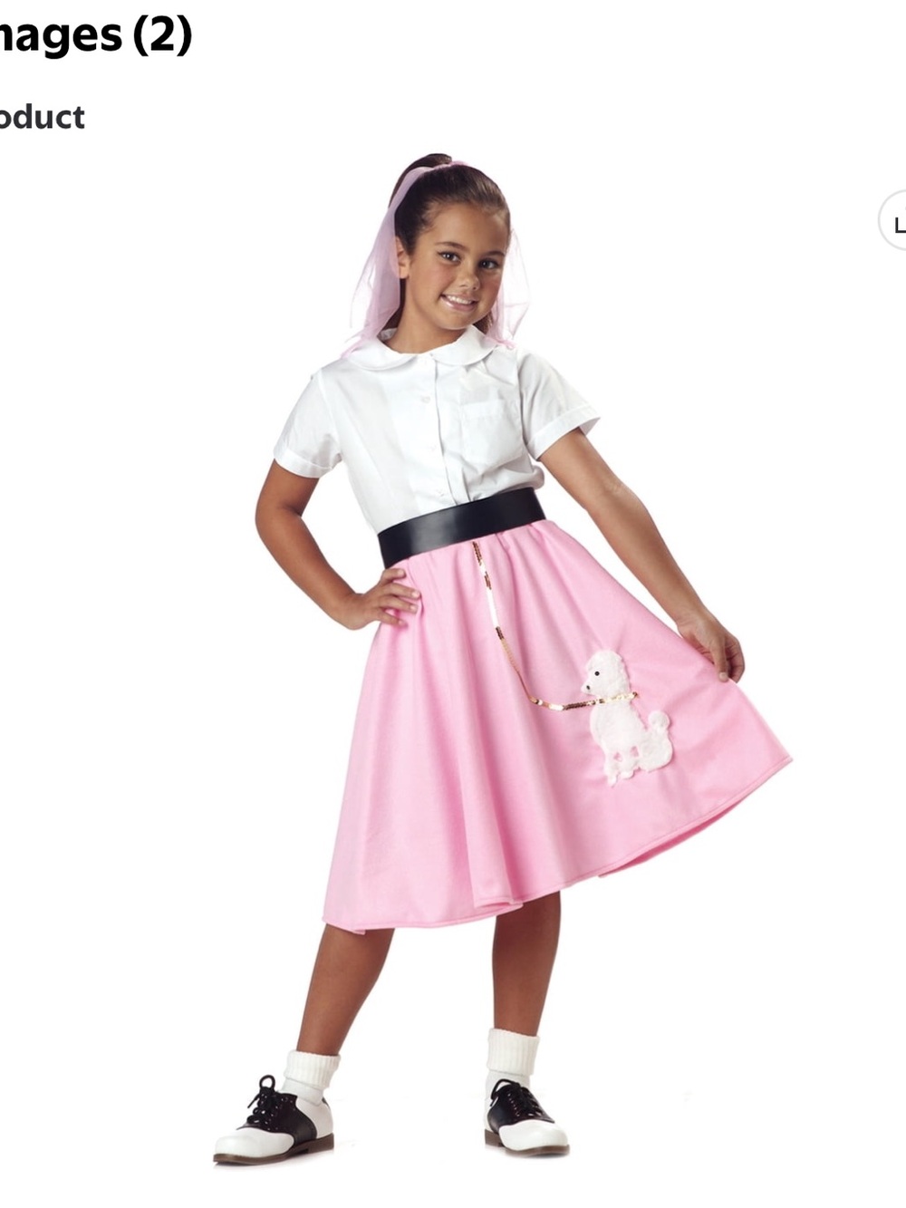 California Costumes poodle skirt